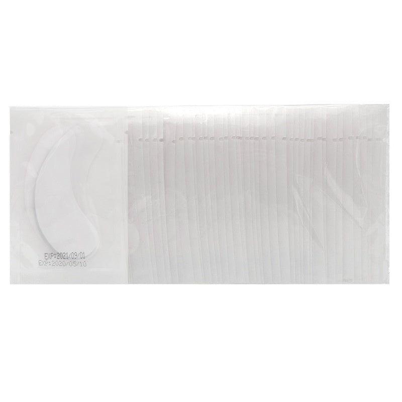 Transparent black eyepads