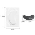 Transparent black eyepads