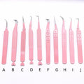 D Eyelash Extension Tweezer