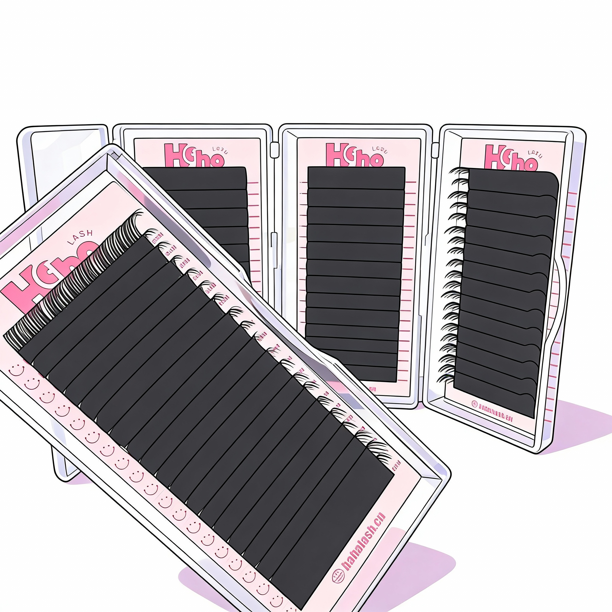 Cashmere 0.05 Lash Extensions 20 Rows