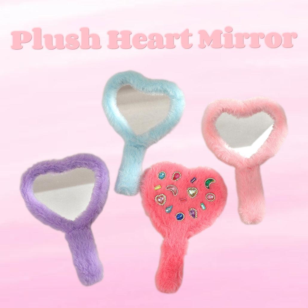 Plush Heart Mirror.