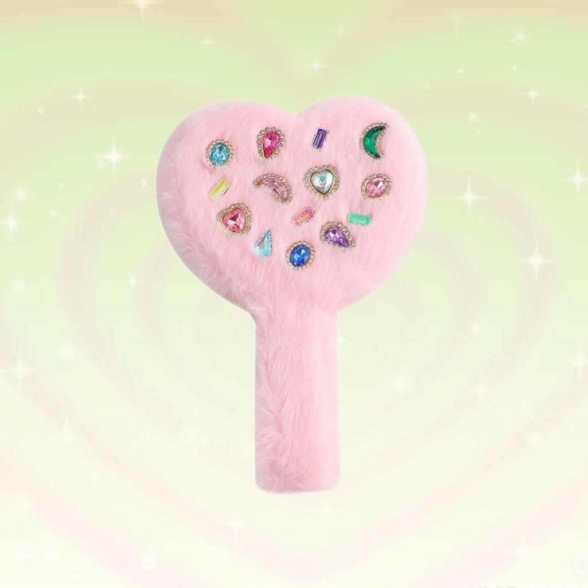 Plush Heart Mirror.